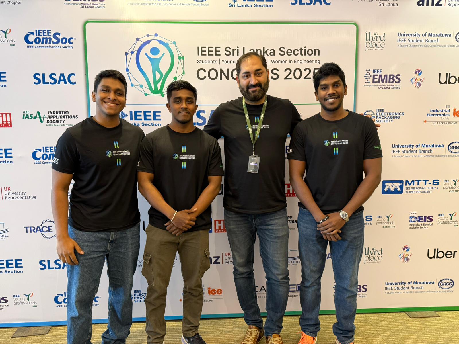 With Dr. Abbas at Congress